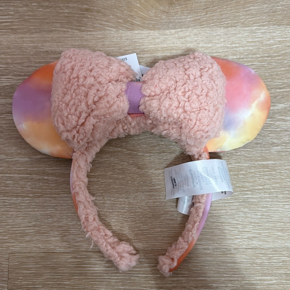 cozy sunburst minnie ears 🧡 new with tags